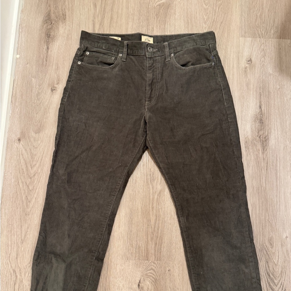 Men's J Crew Brown Corduroy Pants